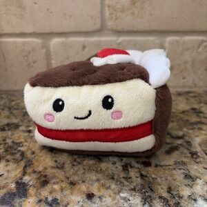 Cuddle Barn Love at First Bite Talking Cake Pie Dessert Stuffed Animal Plush Toy